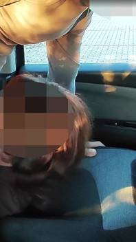 304 Dogging My Stepdaughter in a Parking Lot After College and a Stranger Fucks Her Pussy Until She Squirts