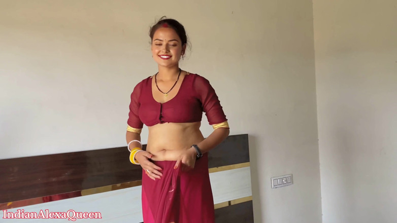 IndianAlexaQueen: Desi Dorf-stiefschwester kam vom Markt nach hause und Sie sah,...
