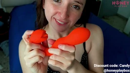 Testing My New Honey Playbox Sex Toy, Squirting Until I Couldn't Take It Anymore