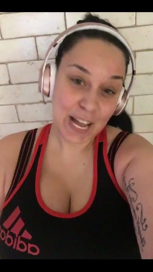 Anastasia Lux: Bersenam di gim... Cardio Sebelum Berat Dan Ya Saya Melatih 5...