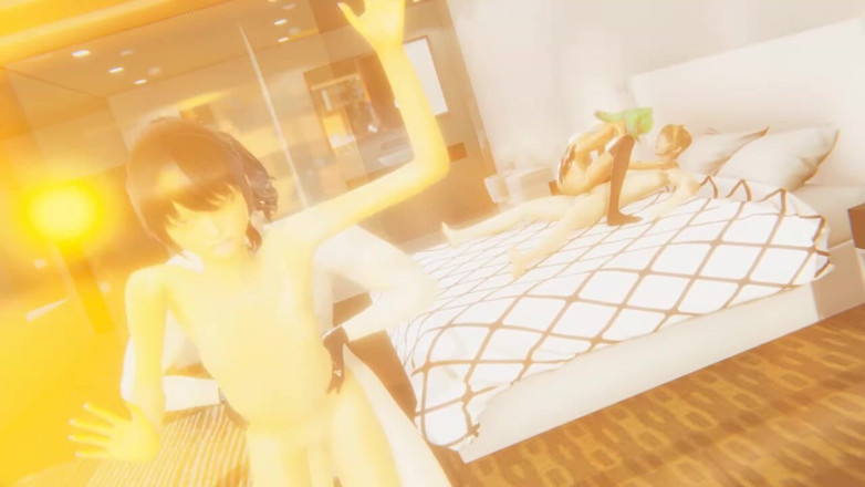 Yaoitube: 2 Femboys Yaoi follada en un apartamento para 2 hombres grandes