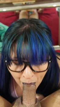 Nerdy Girl Will Do Anything for Those Cards