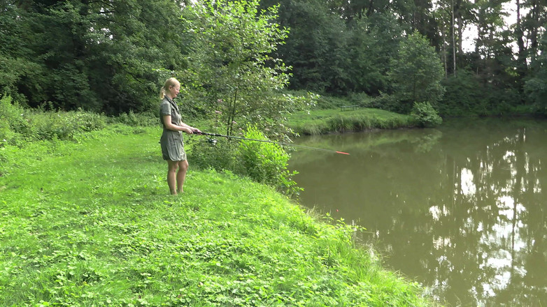 Blondehexe: Transando enquanto pescava