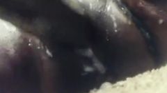 Pounding My Fat Wet Pussy with 12 Inch Dildo Cumming Hard