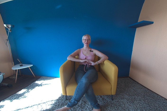 BlondeHexe VR: The Neighbor (virtuální sex)