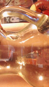 Pissing in Pitcher Glass