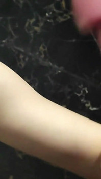Deep Blowjob with Cumshot in the Mouth in the Shower!