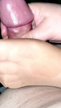 Amatör elle muamele ve güzel ayak parmakları