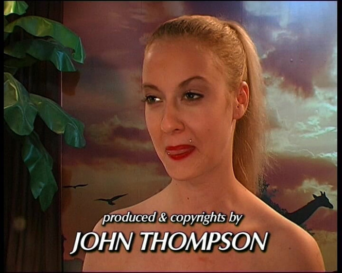 GGG John Thompson Classic Retro: Raw Passion Blonde Sucks Cock and Gets Pounded Hard