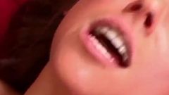 Beautiful teen sucks and fucks big cock