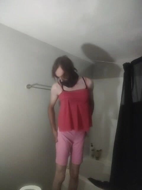 K8e Snow: 욕조 애타게 벗는 매혹적인 크로스드레서, 샤워 연삭, 친밀한 놀이