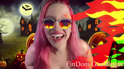 FinDom Goaldigger: Transformation into Halloween deleted cock sissy