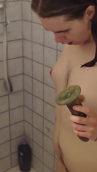 샤워 캠: 부모님 샤워하는 여친