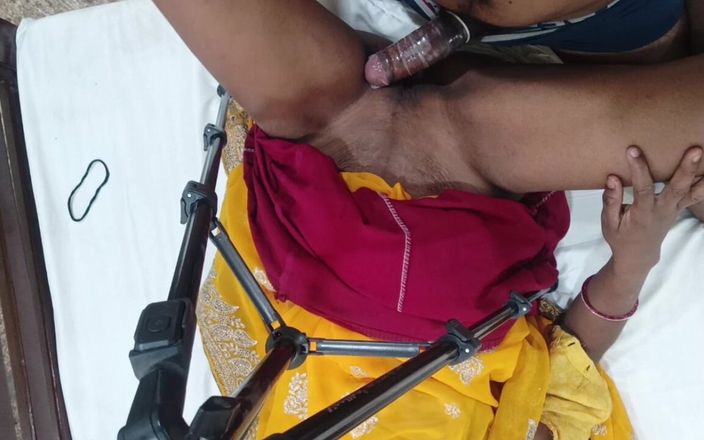 Desi Indian studio: Прия бхабхи позовет своего сводного брата, трахает киску, а муж