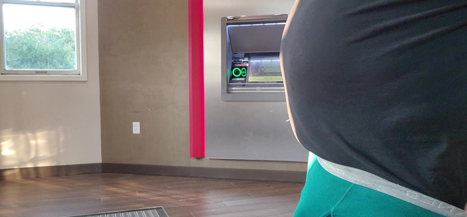 Fat boy: à la banque