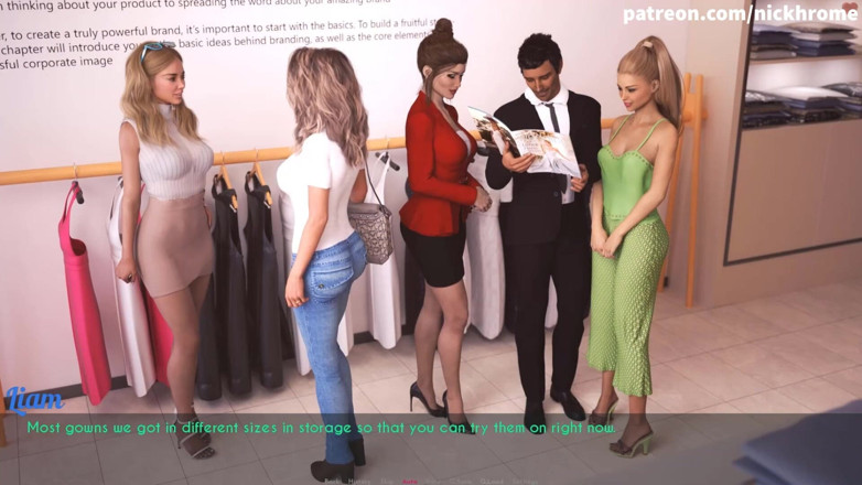 Visual Novels: Żona i macocha część - starcy chcą milf