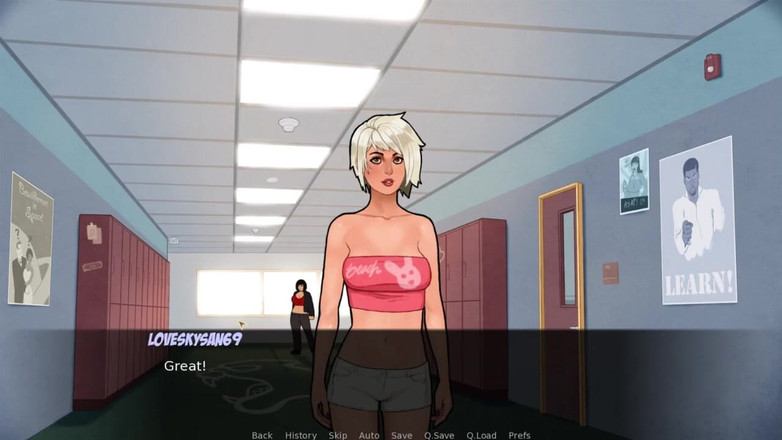 LoveSkySan69Real: Dunia Romantik [v0.04] bahagian 6 Final Gameplay oleh Loveskysan69
