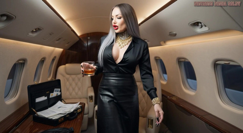 Goddess Misha Goldy: 30,000 Feet of Pure Submission