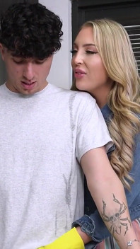 Starved Stepmom Harper Hill Fantasizes About Her Stepson Until She Acts on It