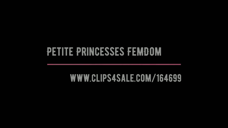 Petite Princesses Femdom: Mistresses Kirae's and Sofie's POV feet and toes worship