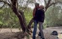 Wild Spain Couple: 공원에서 후배위 따먹히는 핫한 마누라