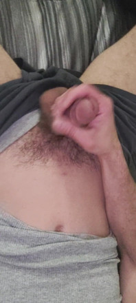 Playing with My Normal Size Dick