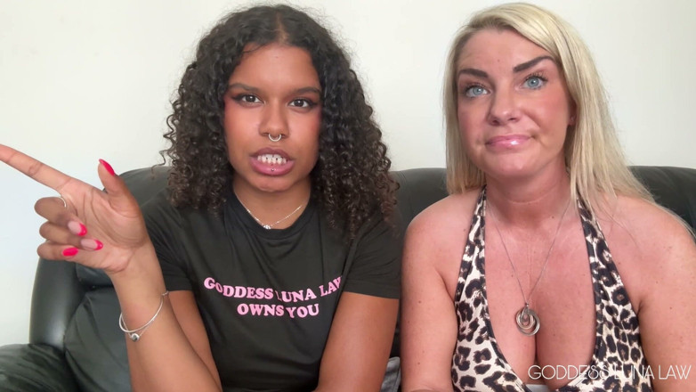 Goddess Luna Law: Findom drenaje en primer plano