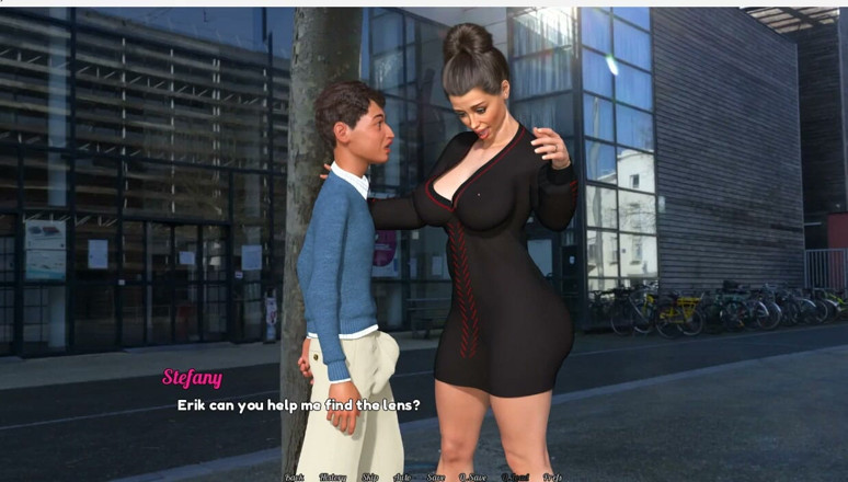 XXX Games Bunk: परफेक्ट गृहिणी - गेमप्ले - रोलप्ले - पत्नी ने खुद को कॉलेज के सामने उजागर किया - बूढ़े और पति को अपनी गांड मटकाना