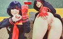 Spooky Boogie: Ryuko Matoi faz sexo com professora nua