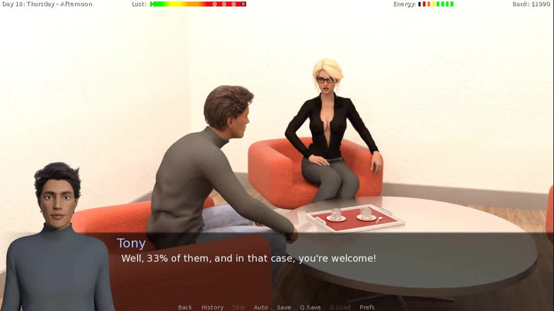 Dirty GamesXxX: Büyük sahte memeli oda arkadaşı seksi sekreter - bölüm 16
