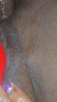 Curvy Ebony MILF Lyric Sky Submits to Daddy Dread Way's Massive BBC Anal - Squirting & Double Creampie!