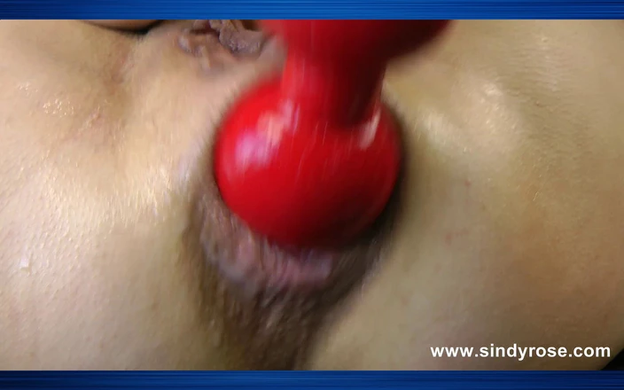Sindyrose: Sindyrose redball dildo anální šukání a anální výhřez