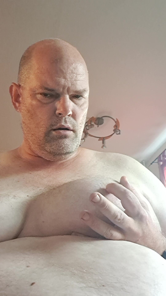 Fickspecht: The Slut Just Can't Keep Her Hands off Her Tits