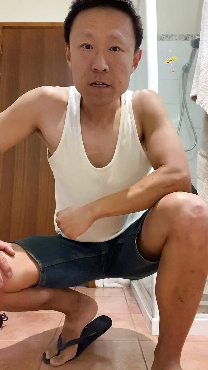 Pink Whip: Master Is Angrily Punishing an Escaped and Captured Slave