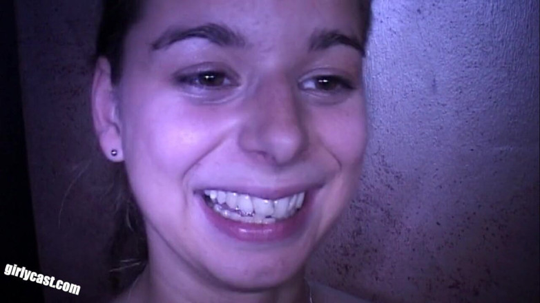Girlycast: Teen melanie erstmals gloryhole 6x sperma