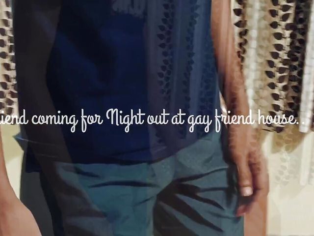 Straight Friend Coming for Night Out at His Friend House Who Is Gay (Sexy Zeb)