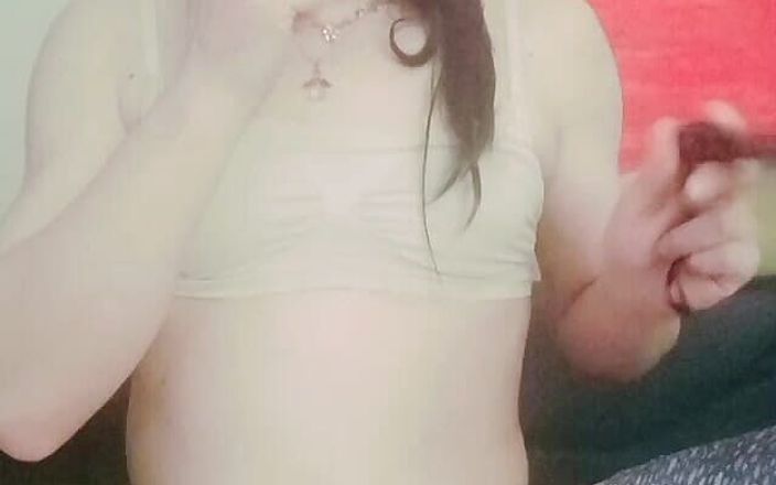 BarbaraWhite: 娘娘腔 crossdresser Barbarawhite 肛门自慰