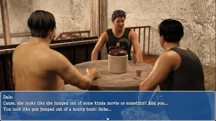 Dirty GamesXxX: Лілія з долини: купа збуджених сільських хлопців у таверні