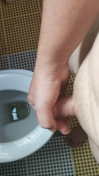 Shyboymasturbate: Cute Fat Boy Having a Small Cumshot After Pee