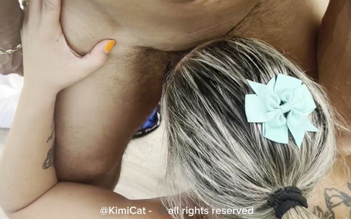 Kimicat: Fresh 18 - Inviting a Young Guy Over for His First Blowjob!