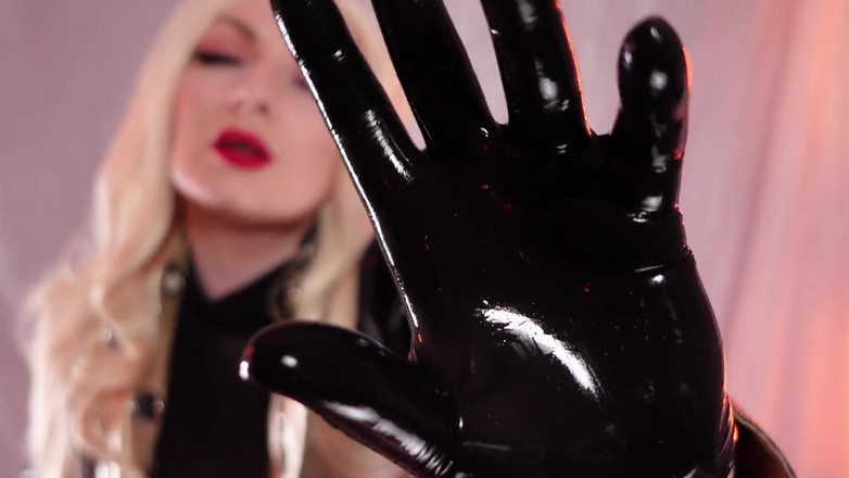 Arya Grander: Video asmr: nitrile gloves dientot sama arya grander