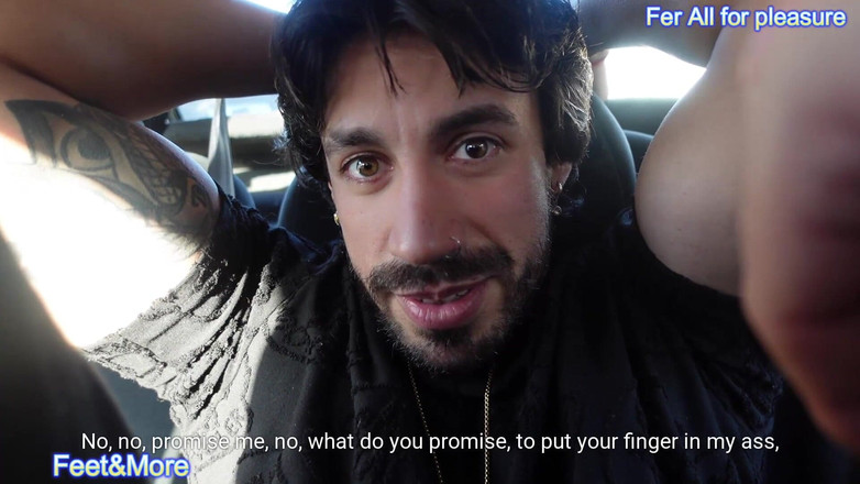 Fer All for pleasure: Tony est pris dans la voiture et est chatouillé