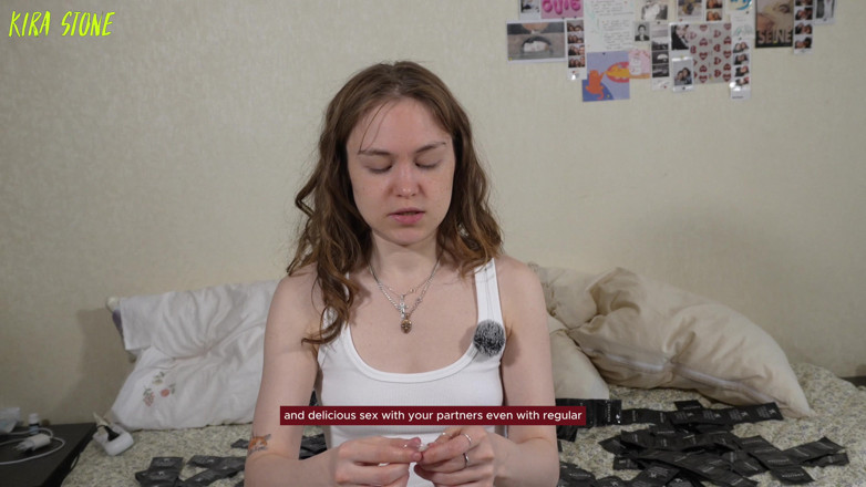 Kira Stone: Tránh thai, bao cao su, cách sử dụng, loại nào...