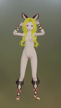 S-Cathacha Pokedance blonde haarkleur bewerken Smixix