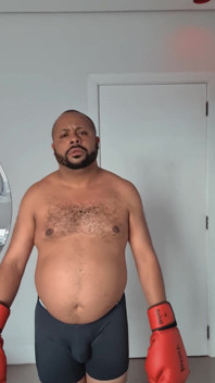 Bearzinho Black - Dominação de Boxe em POV (roleplay no hotel)