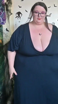 SSBBW chuyến đi mua sắm Halloween