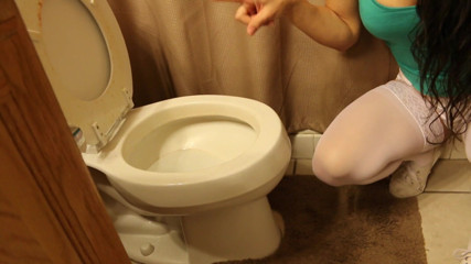 Pervy Studio: Toilet slave