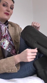 Sniff My Black Boot Socks! Sniffing Socks POV, Lady Victoria Valente