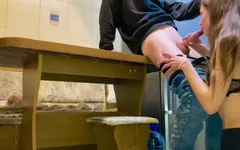 18 Year Old Step Sister Wanted Sex in the Kitchen on the Table