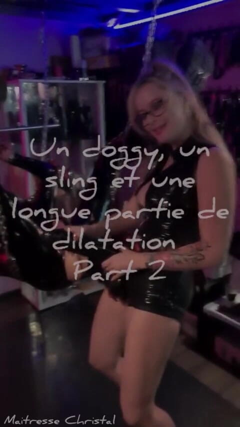 Maitresse Christal: Un futai pe la spate pe bale, partea 2